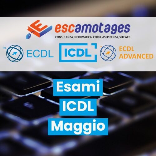 Esami ICDL a Maggio